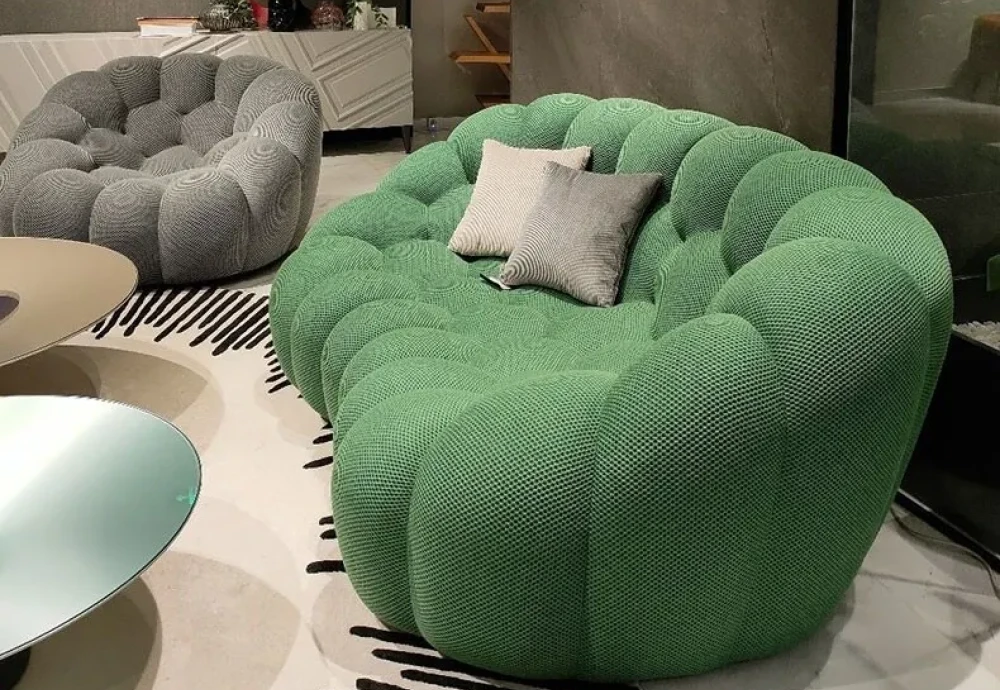 bubble curved sofa